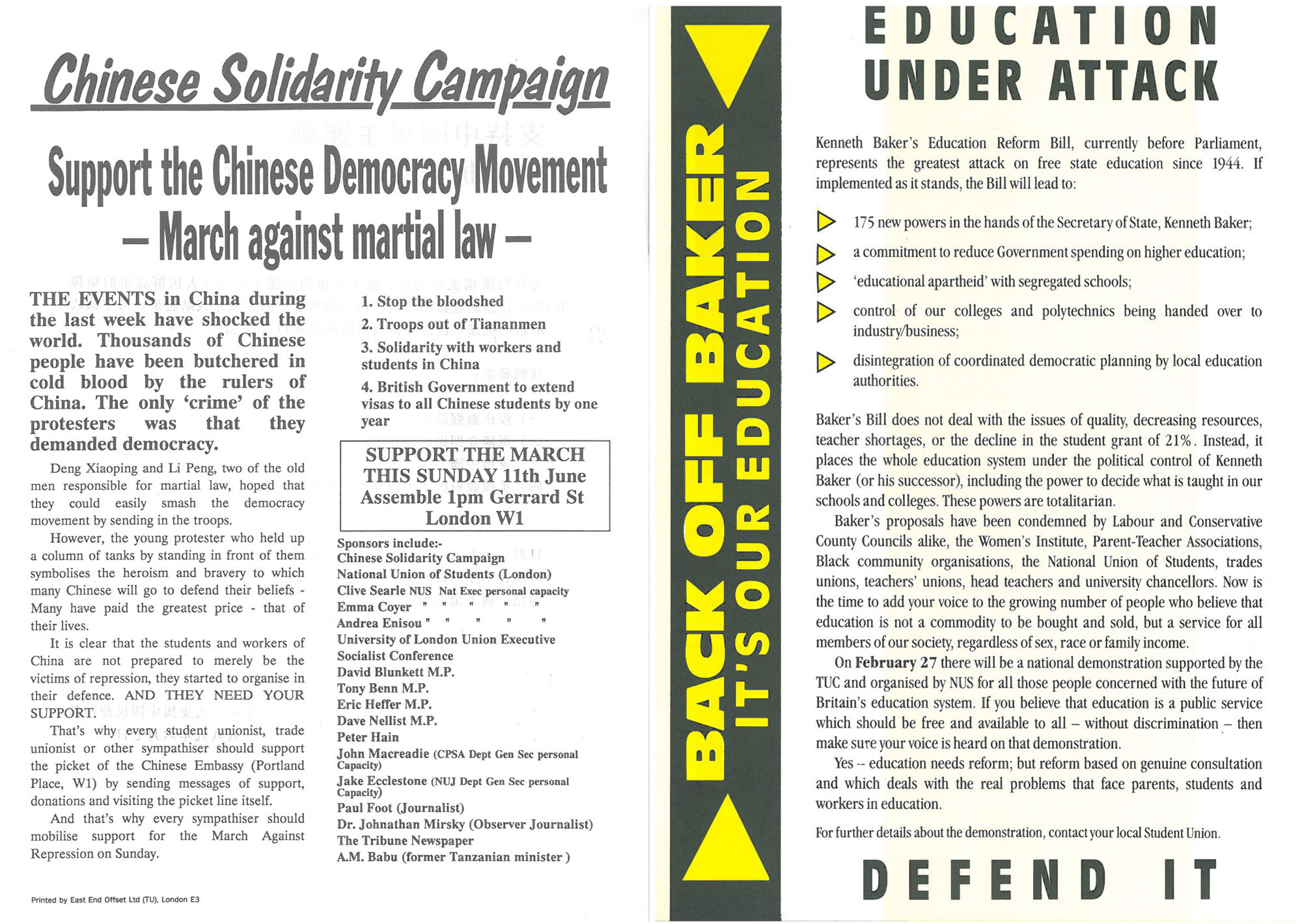 Image - Chinese solidarity campaign 1989