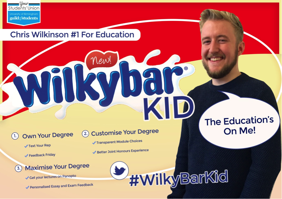 Chris Wilkinson - Education Officer Manifesto