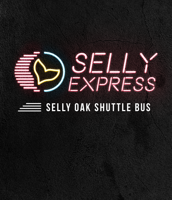 a black background with the words selly express