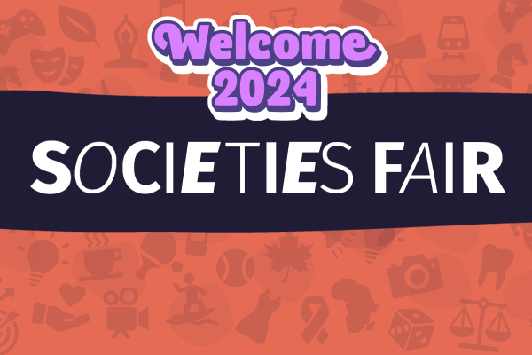 a graphic that says societies fair