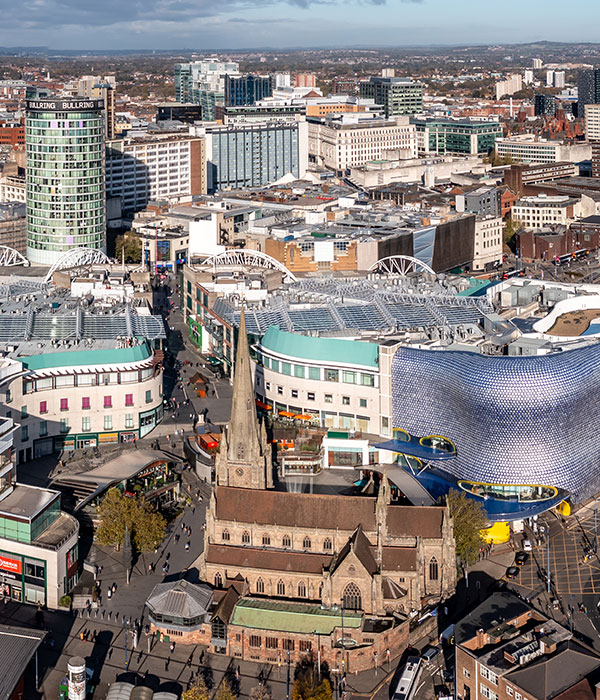 Photo of birmingham city skyline