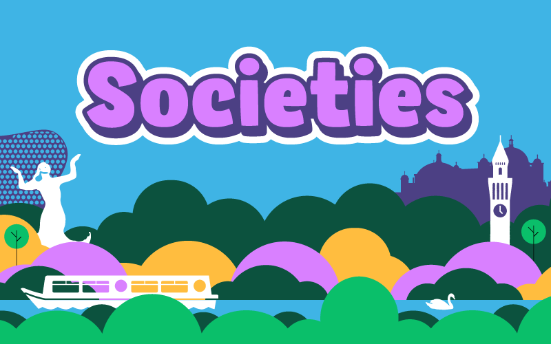 a graphic that says Societies